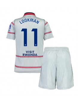Otroški Nogometna dresi replika Atletico Madrid Ademola Lookman #11 Tretji 2026-27 Kratek rokav (+ hlače)